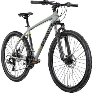 Zündapp FX27 Mountainbike Hardtail 160 - 185 cm Fahrrad MTB Fahrrad 21 Gänge Mountain Bike für Erwachsene und Jugendliche, Farbe:grau, Rahmengröße:48 cm