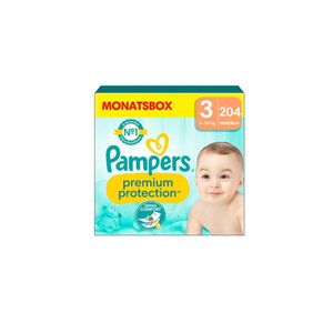 Pampers Premium Protection Gr.3 Midi 6-10kg MonatsBox