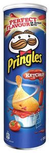 Pringles Ketschup Stapelchips Tomaten Ketchup Geschmack 200g 4er Pack