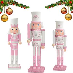 Nussknacker Rosa Serie Nussknacker, 30CM Nussknacker Puppet Man Craft Ornament