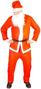 Kostüm Nikolaus Santa Claus für Erwachsene Weihnachtsmann Kostüm