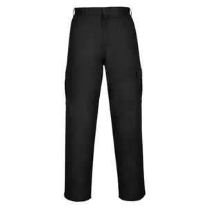 Portwest Pánske bojové pracovné nohavice / nohavice / cargo nohavice PC2055 (34/R) (čierne)