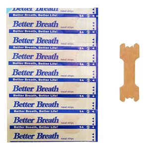 200 Stück Better Breath Nasenpflaster, Besser Atmen, Hautfarben, Nasenpflaster Für Sport Und Schlaf, 55*16mm