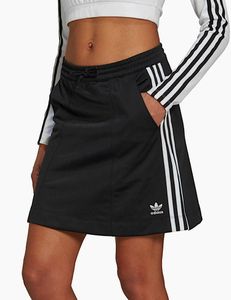 adidas Originals Rock Adicolor Classics Tricot Skirt Gr.36 schwarz-weiß
