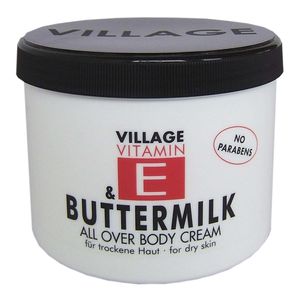 Village 9506-13  Vitamin E Buttermilk Body Cream 500ml