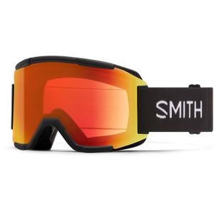 SMITH Squad Skibrille - Herren - Schwarz Chroma Pop Photochromic Mirror Rot S3-S2