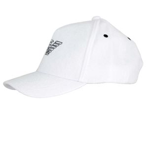 Emporio Armani Cap Baseball Basecap Kappe Schirmmütze White