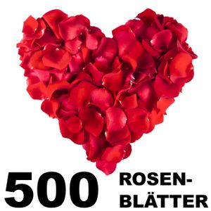 Rosenblätter 'rot' 500 Stück