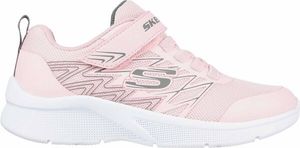 Skechers Microspec Bold Delight, leichte Mädchen Mesh Sportschuhe hellpink, herausnehmbare Einlegesohle, maschinenwaschbar