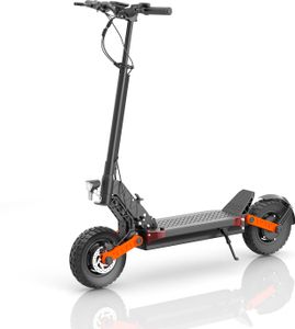 Elektroroller JOYOR S8-S-Z - 600W*2 Motors 48V26AH Batterie 75KM Reichweite Scheibenbremsen - Schwarz