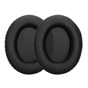 kwmobile 2x Ohrpolster kompatibel mit HyperX Cloud Stinger 2 Polster - Kopfhörer Polster aus Kunstleder für Over Ear Headphones