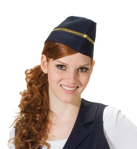 RUBIE'S Stewardess,Schiffchen, Größe STD