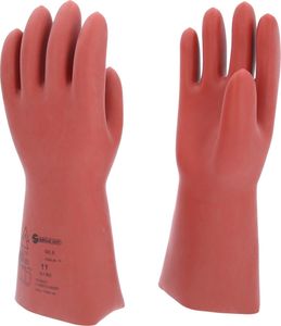 KS TOOLS Elektriker-Schutzhandschuh mit mechanischem Schutz Größe 11 Klasse 0 rot - 117.0070