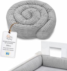 Polštář pro boční spaní Polštář na tělo 200 cm bavlna - dlouhý polštář Ložní válec Polštář na spaní Neck roll Gris