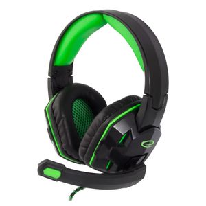 HD Gaming Headset Stereo Gaming Kopfhörer mit Mikrofon für PS4 PC Switch Xbox One, Farbe:Grün