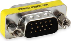 Equip HD15 VGA Gender Changer Verbinder Stecker auf Stecker