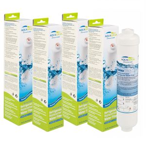 Aqualogis Filter AL-05J 4er Set - Kompatibel mit DA29-10105J, HAFEX EXP, Bosch, LG, Samsung, Siemens, Wasserfilter - Kühlschrank Wasserfilter