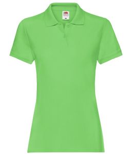 Poloshirt für Damen Lady-Fit Premium Polo - Lime, XXL