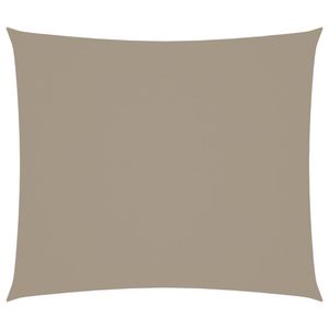 vidaXL Sonnensegel Oxford-Gewebe Rechteckig 2,5x3 m Taupe