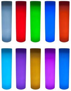Luminatos LUXOR LED Leucht-Pyramide 16 Farben mit Fernbedienung wasserdicht