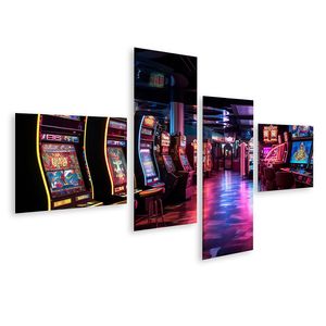 Casino bei Nacht beleuchtet Bilder