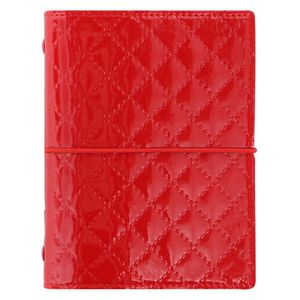 Filofax Terminplaner DOMINO LUXE Pocket, Farbe:red
