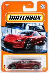 Matchbox Tesla Roadster 4/100 (červená)