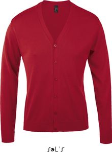 SOLs 90011 | Golden Men V-Neck Knitted Cardigan - Farbe: Black - Größe: M