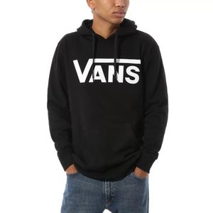 Vans Herren Klassischer Pullover Hoodie, Schwarz L