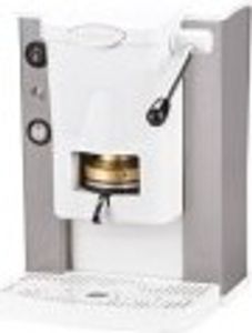 Faber Piccola Slot Basic – Kaffeemaschine mit Padpresse aus Messing – Grauer Metallrahmen und weiße Polycarbonatfront Faber Piccola Slot Basic – Kaffeemaschine mit Padpresse aus Messing – Grauer Metallrahmen und weiße Polycarbonatfront