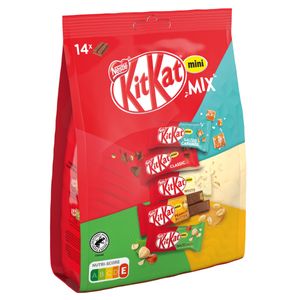 KitKat Mini Mix 14 verpackte Knusperwaffeln mit Füllung 197g