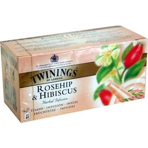 Twinings Teebeutel Rosehip & Hibiscus 25 Btl. (Hagebutte & Hibiskus)