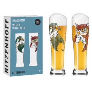 Brauchzeit Weizenbierglas-Set F23 Von Andreas Preis