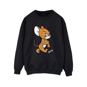 Tom and Jerry - "Angry Mouse" Sweatshirt für Damen BI1738 (M) (Schwarz)