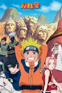 Naruto - Group - Anime Plakat Poster Druck Grösse 61x91,5 cm