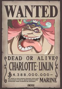 Poster One Piece Wanted Big Mom II 35x52cm