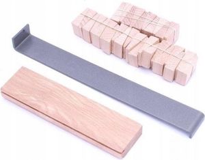 Komplettes Laminat-Verlegeset - 30 Keile + Laminat-Befestigungseisen + Anschlagklotz - Laminat verlegen