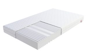 Matratze 80x200 cm COMFORT DUO MAX Kaltschaummatratze 7 Zonen H3 H4 HR-Schaum Höhe ca. 14 cm mit waschbarem Premium Bezug Matratze 80x200 cm COMFORT DUO MAX Kaltschaummatratze 7 Zonen H3 H4 HR-Schaum Höhe ca. 14 cm mit waschbarem Premium Bezug