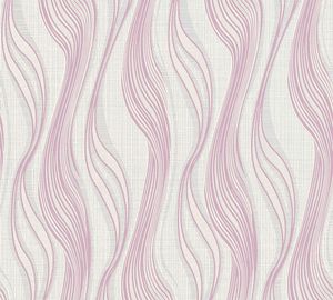 A.S. Création Streifentapete Trendwall gestreifte Tapete Vliestapete grau rosa weiß 10,05 m x 0,53 m