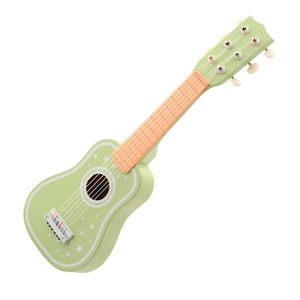 Jouéco gitarren-Junior Holz grün/weiß, Farbe:Grün,Leer