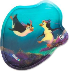 ergobag Schulranzen-Zubehör Blinkie-Klettie Pinguine blau mehrfarbig