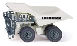 Siku Muldenkipper Liebherr T 264 Baufahrzeug-Modell weiß; 1807