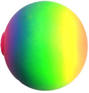 Soma Quetschball Squeeze Ball 7cm Regenbogen Anti-Stress Ball zum Kneten Squishy Fidget Toy XL Junge Mädchen Soft Squishies