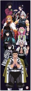 Demon Slayer Langbahnposter  53 x 158 cm