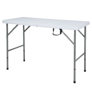 Klapptisch Fukui Wetterfest, Stabil und Mobil für Innen- und Außenbereiche 120 x 60 cm