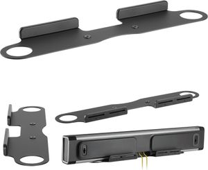 Halterung für Sonos Beam Wandhalterung Soundbar Zusatzhalterung Wand Halter schwarz