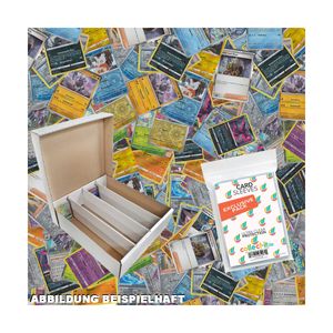 Pokemon Sammlung: 4000 gemischte Holo & Reverse Holo Karten inklusive Box + 40 exklusive collect-it.de Hüllen