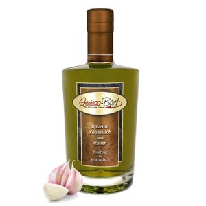 Olivenöl Knoblauch aus Italien 0,35L kaltgepresst extra vergine