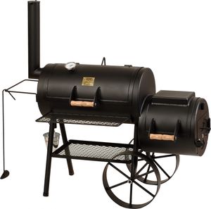 Barbeque Smoker / Holzkohle Grill Joe´s BBQ 16 - Classic 70x40+38x40cm
