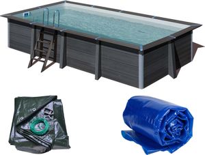 Composite Set BASIC - Rechteckig 606 x 326 x 124 cm | inkl. Solar- & Winterplane